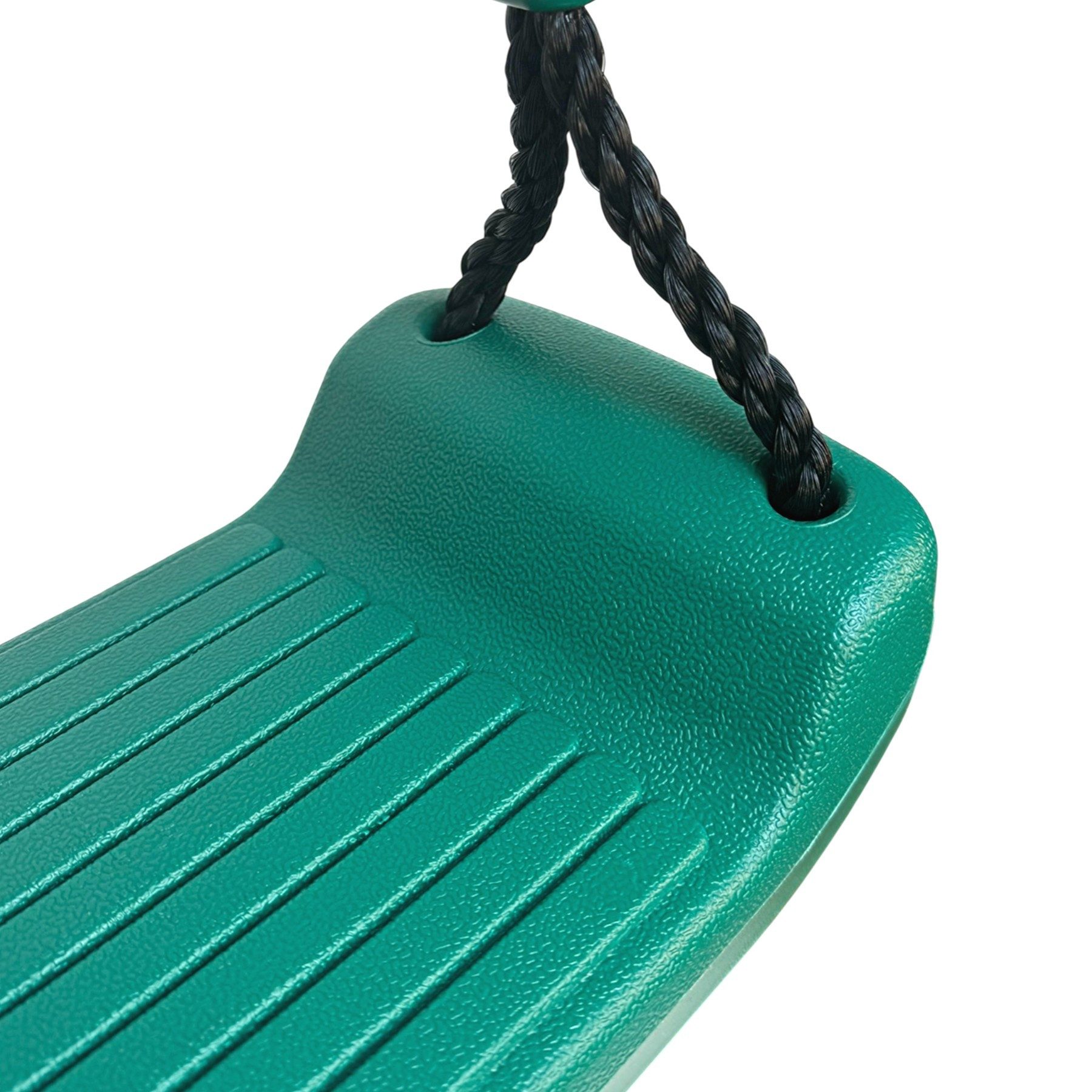 Loggyland Schaukelsitz Kunststoff Schaukelsitz dunkelgrün 38x15x8,5 cm – robust & wetterfest, UV-beständig, Belastbar bis 70 kg – Bild 2 von 5