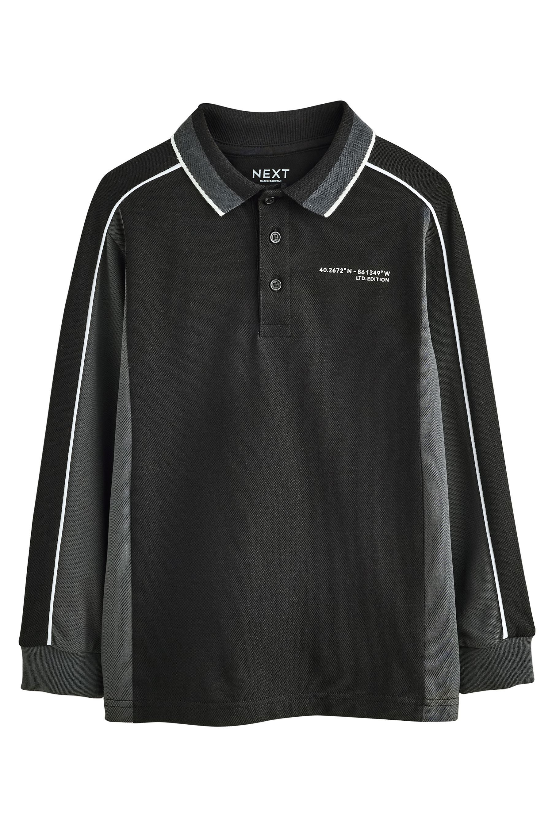 Next Langarm-Poloshirt Sportliches, langärmeliges Poloshirt in (1-tlg)