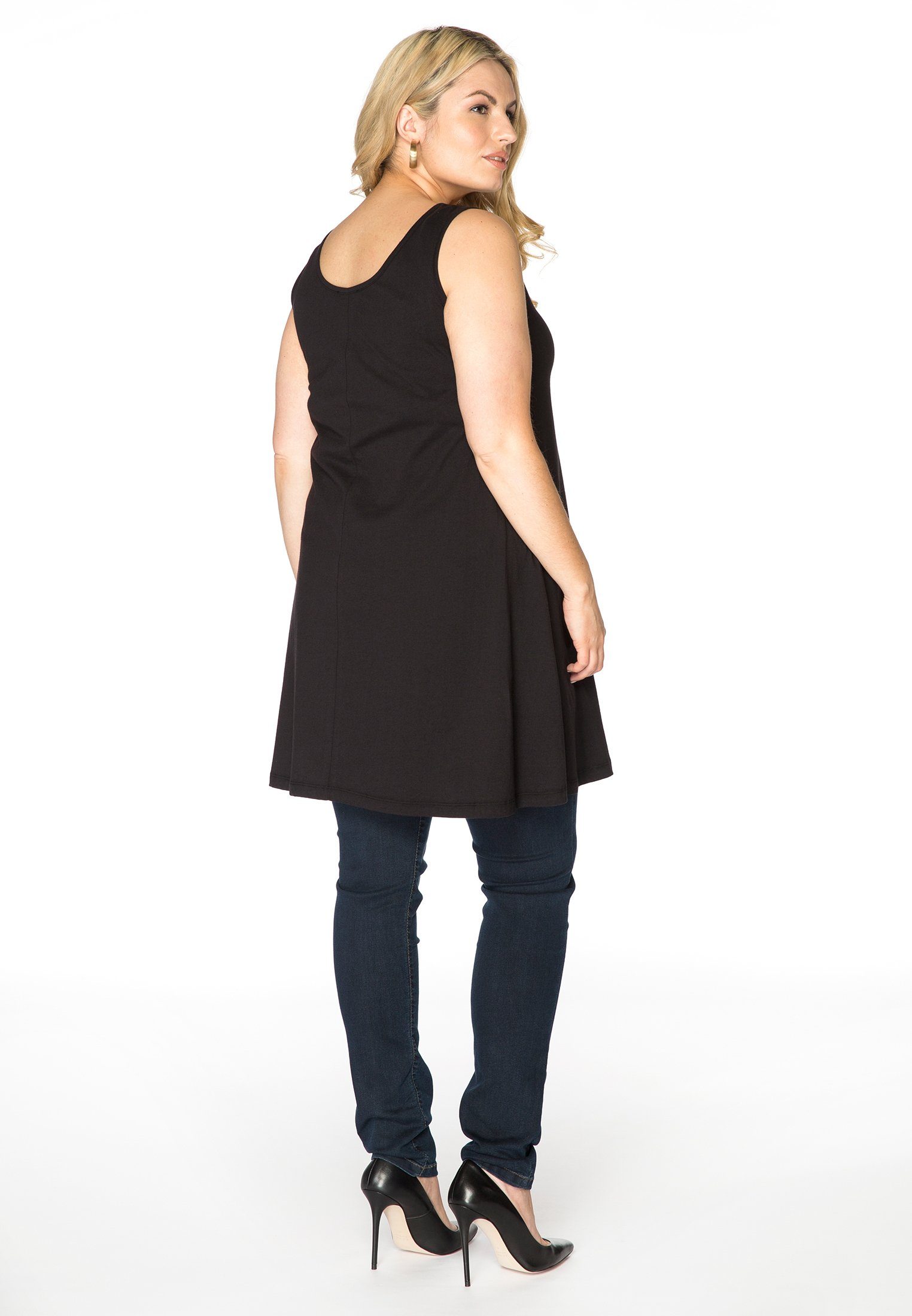 YOEK Shirttop Damen Top Große Größen