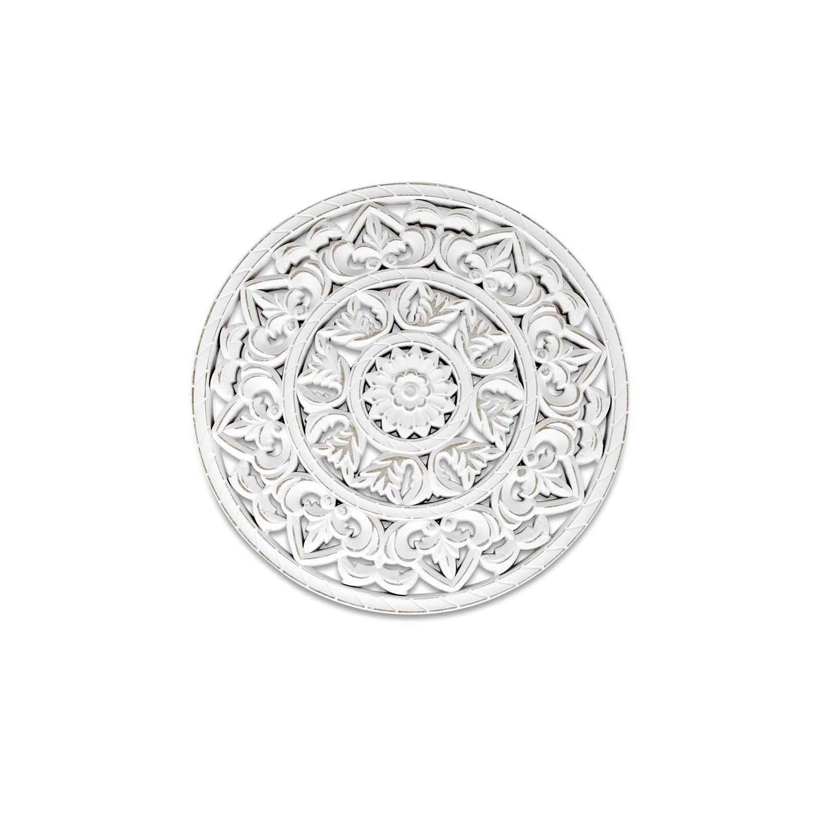 formano Wanddekoobjekt Wandornament Holz shabby Stil (1 St)