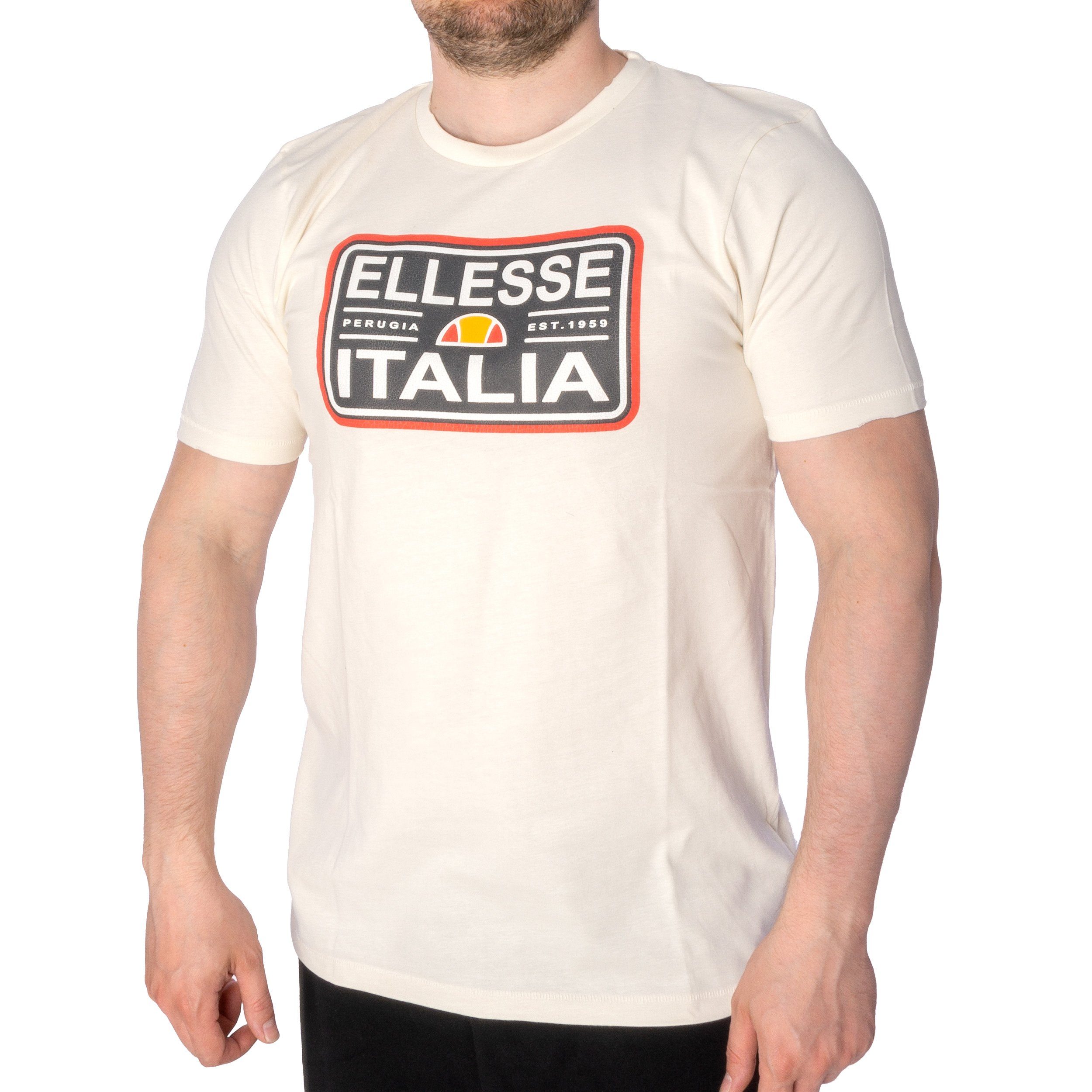 Ellesse T-Shirt T-Shirt Ellesse Benzina (1 Stück, 1-tlg) weiß | T-Shirts