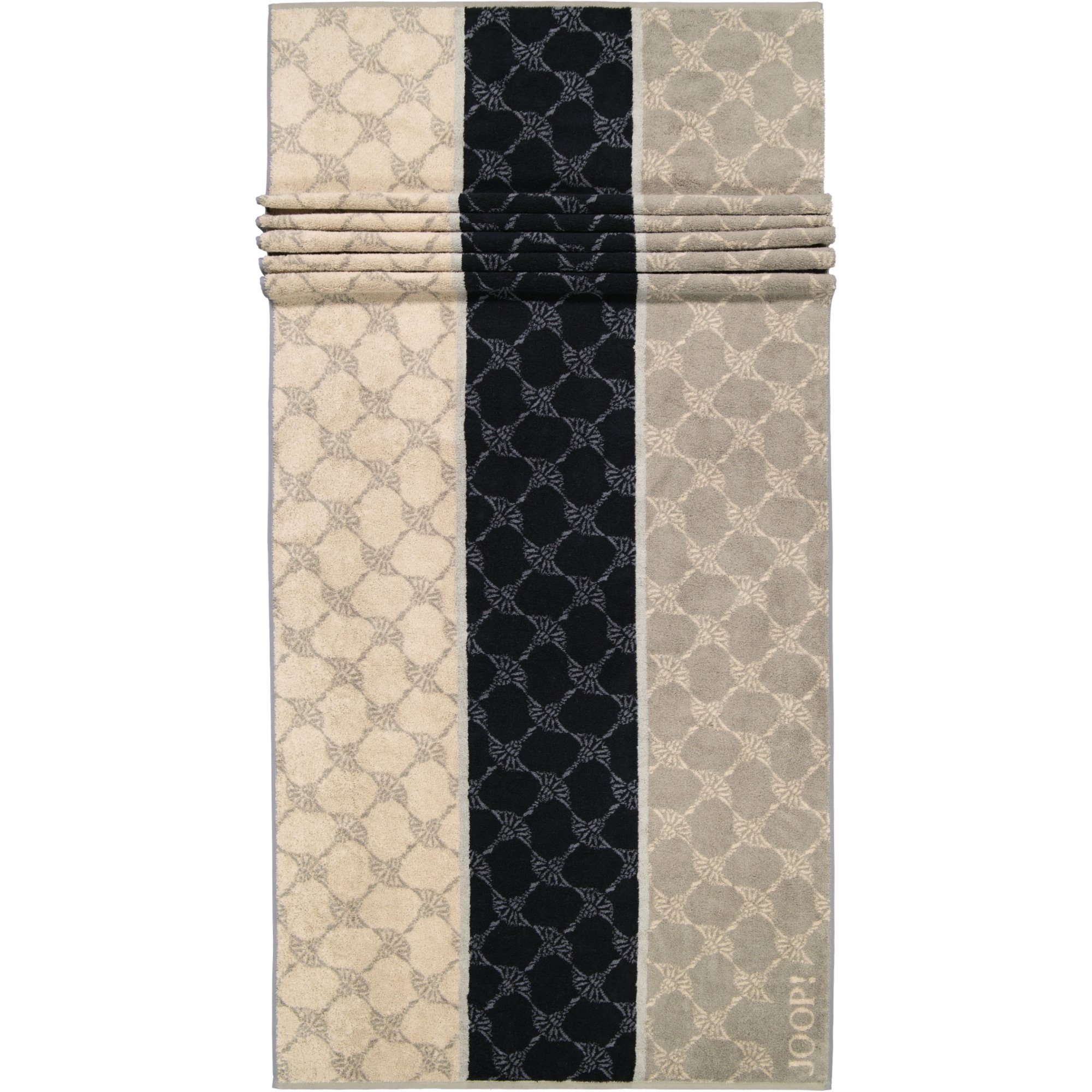 JOOP! Saunatuch Signature Cornflower Stripes 1657, 100% Baumwolle (1-St) günstig online kaufen