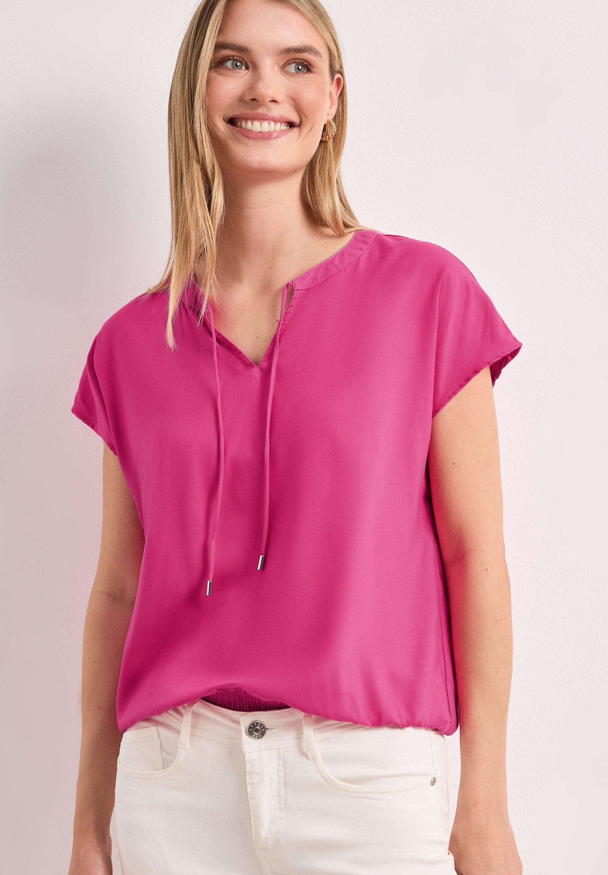 STREET ONE Shirtbluse aus softer Viskose