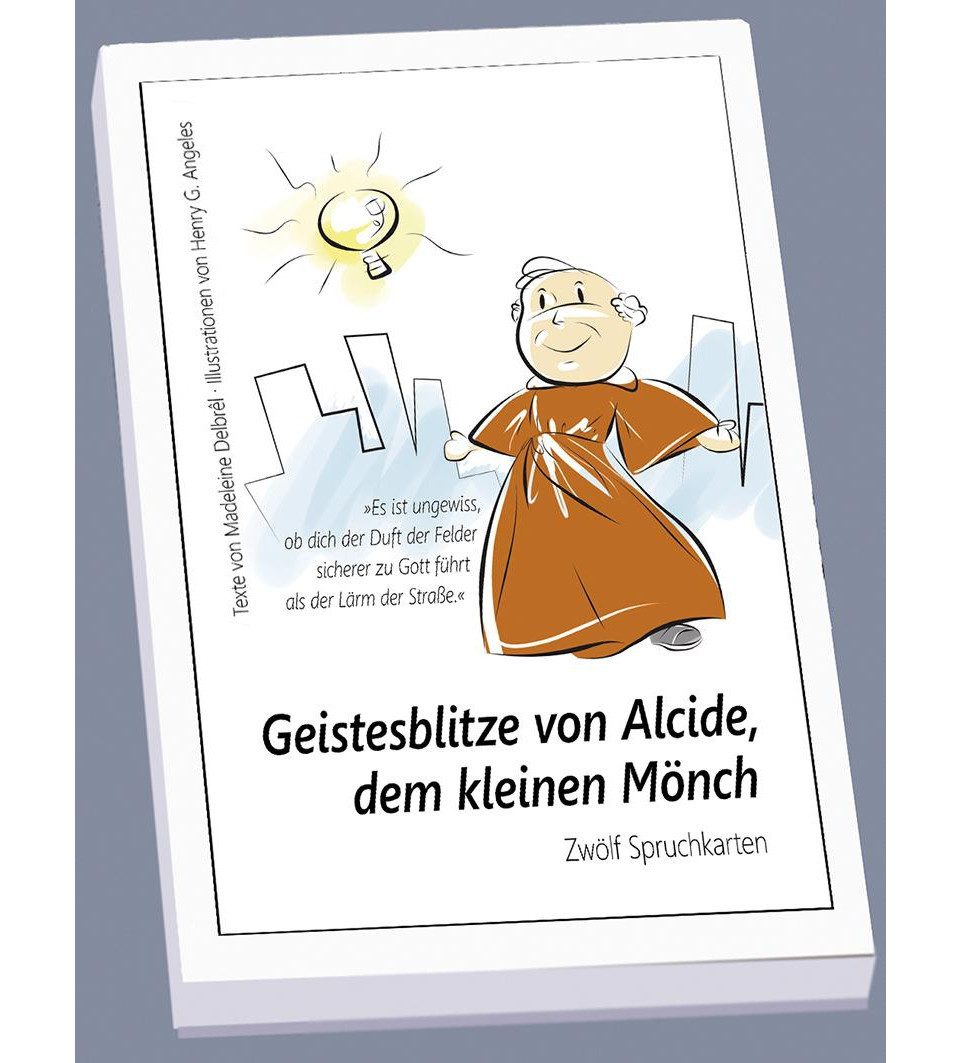 Grußkarten KartenKästchen "Kleiner Mönch"