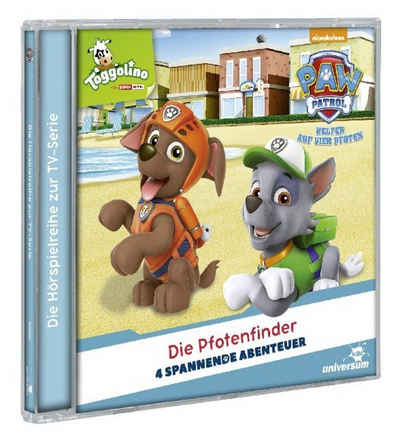 Leonine Hörspiel Paw Patrol - Die Pfotenfinder, 1 Audio-CD