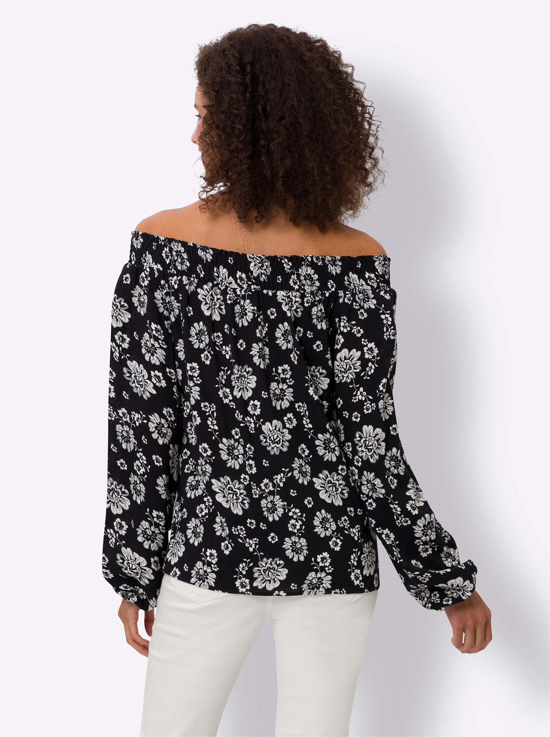 heine Klassische Bluse Druckbluse günstig online kaufen