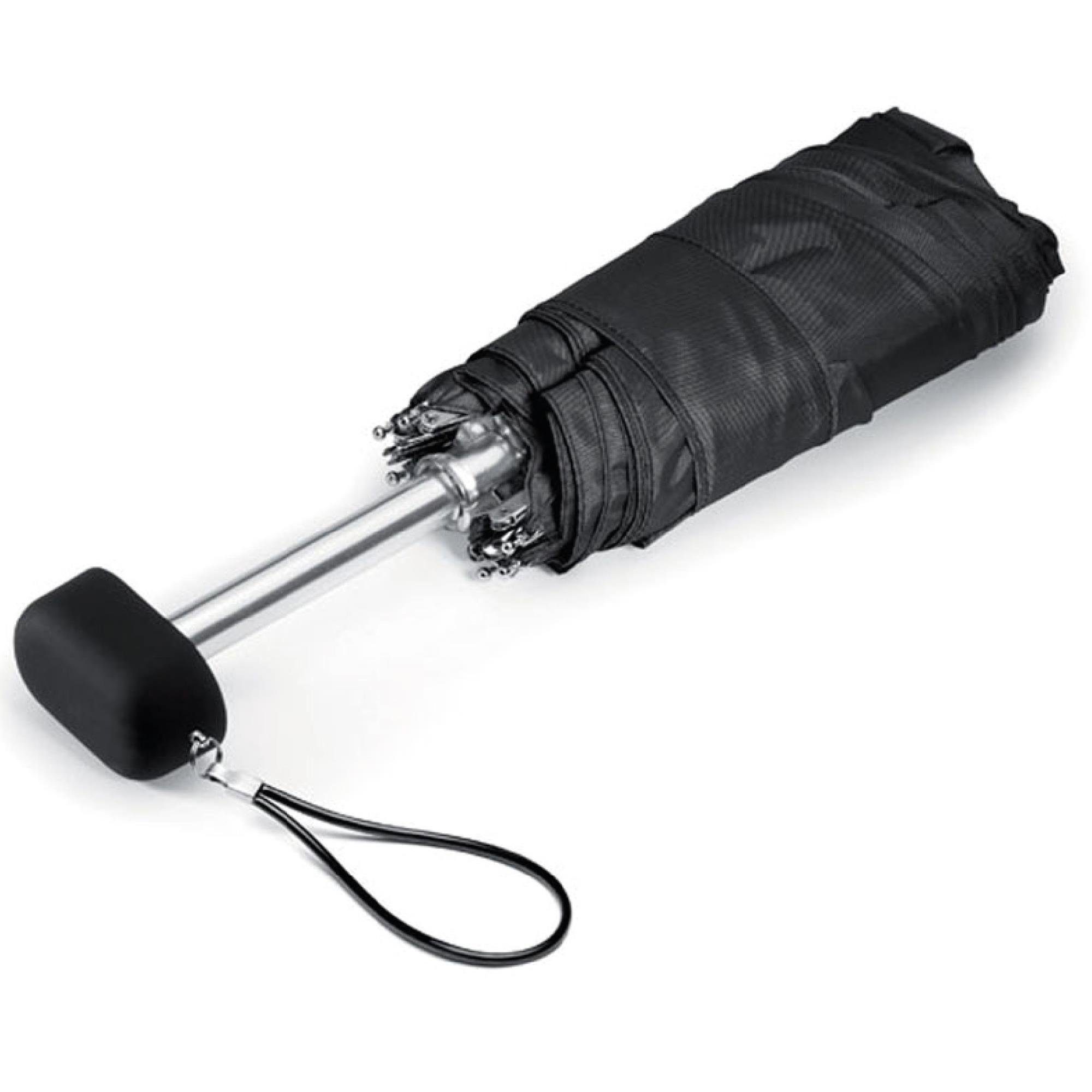 Bestlivings Taschenregenschirm, geschlossen Regenschirm schnelltrocknend windfest stabil, 19cm, Mini ultraleicht, und Taschenregenschirm