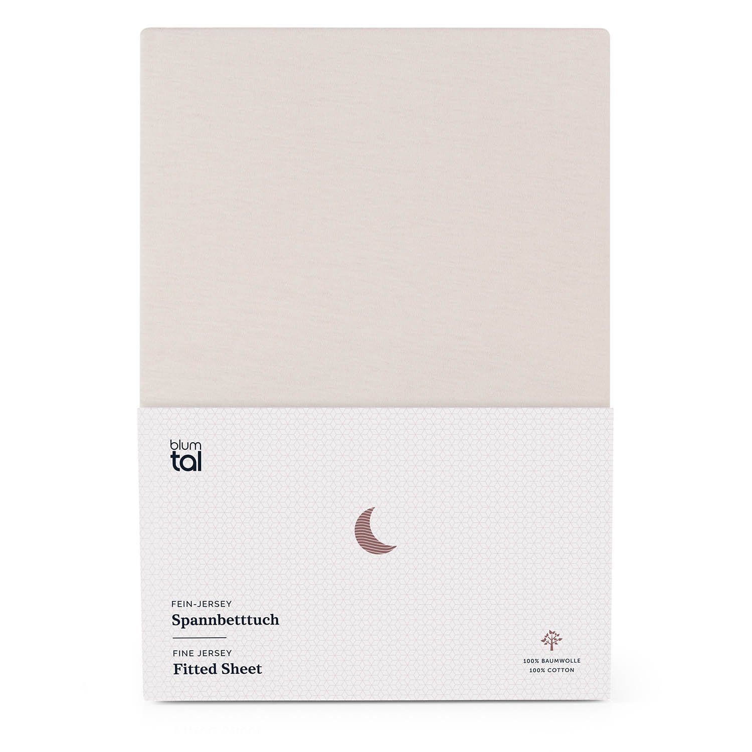 Blumtal Spannbettlaken Premium Topper, Topper - 100% Baumwolle, Gummizug: R günstig online kaufen