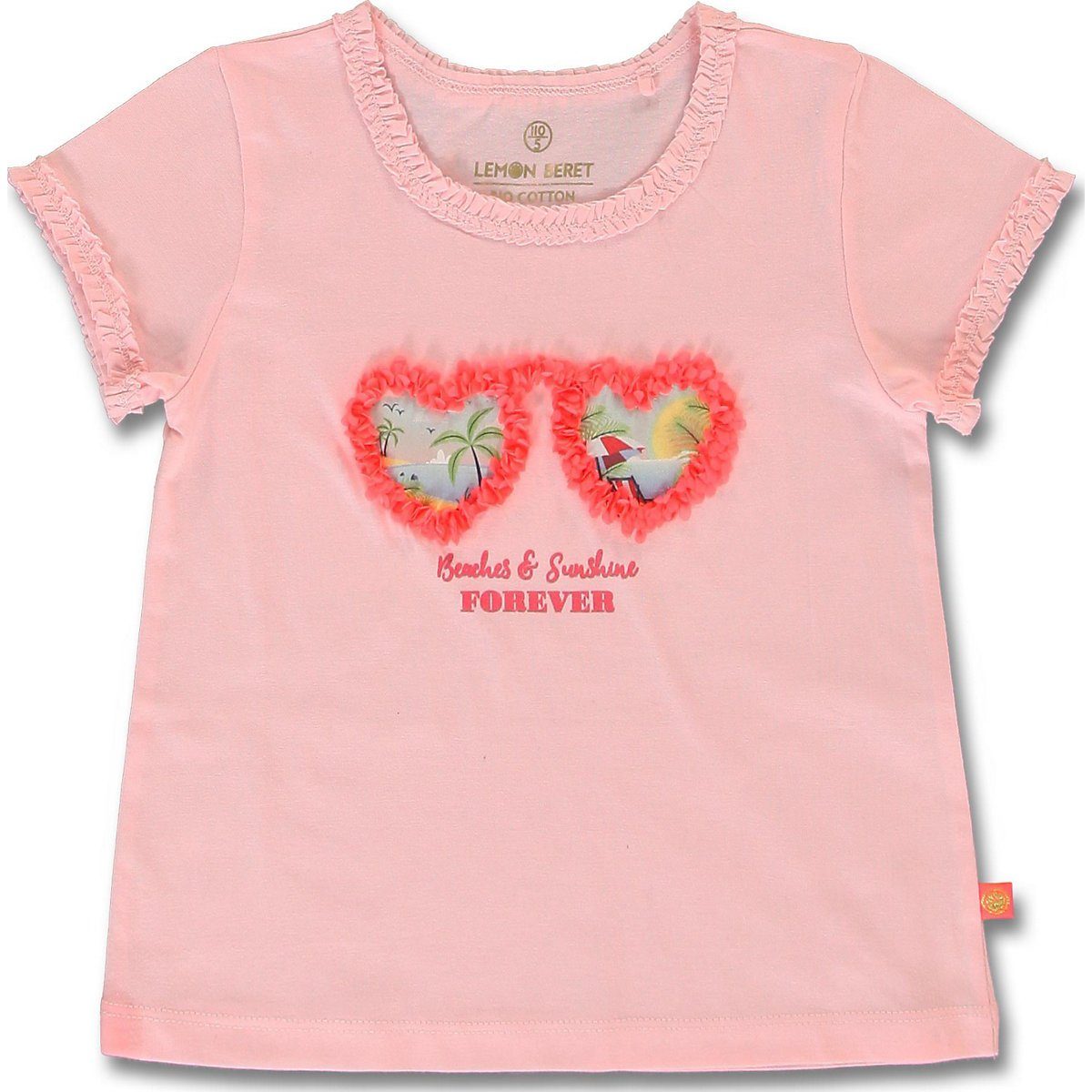 Kinder Kids (Gr. 92 -146) LEMON BERET T-Shirt T-Shirt für Mädchen, Organic Cotton