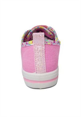 Kids2Go Paw Patrol Skye - Canvas Sneaker Sneaker (1-tlg) Klettverschluss. Glitzerdetails. floraler Print. Paw-Motiv. Waterline