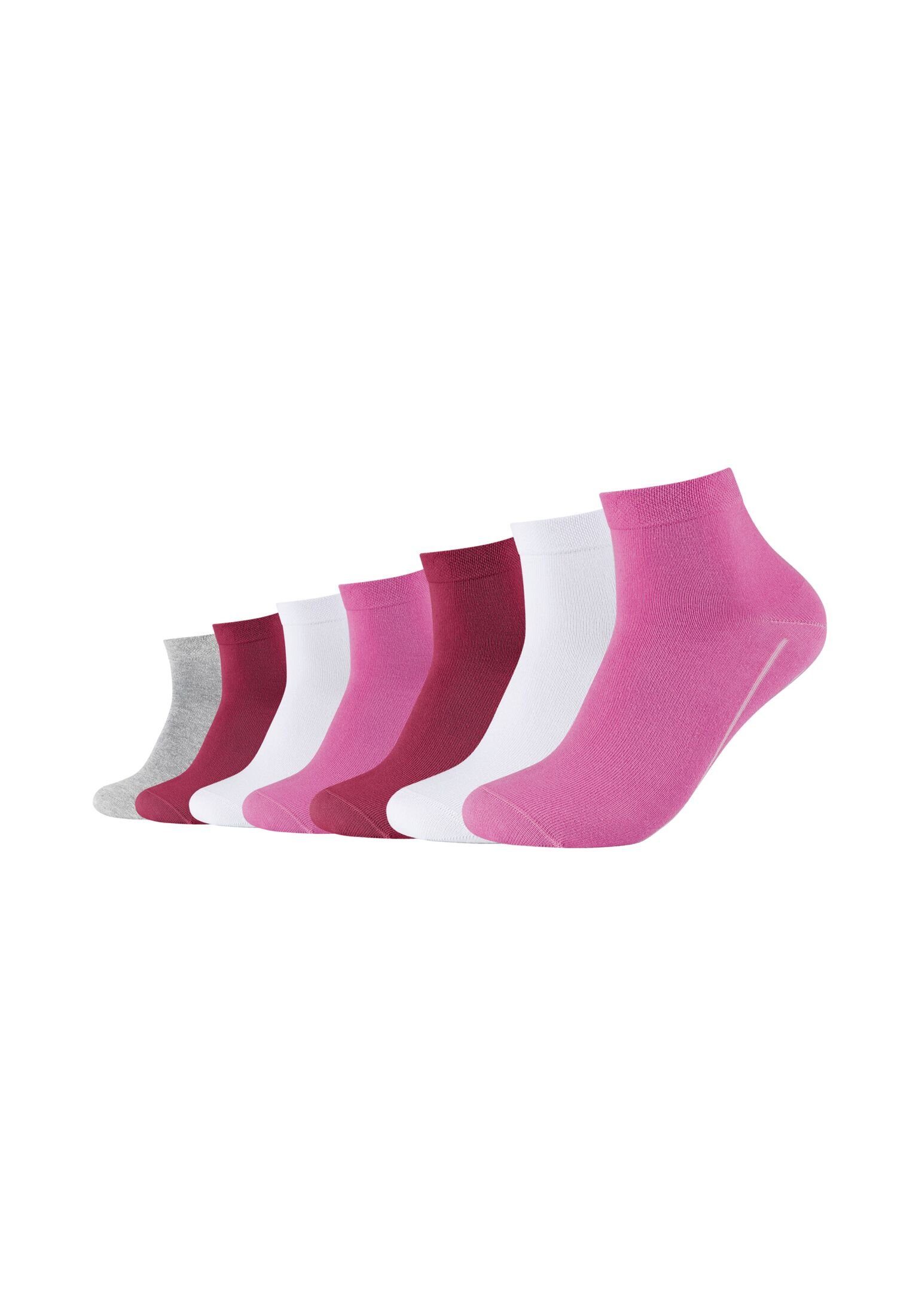 7er phlox Kurzsocken Pack Camano Kurzsocken pink