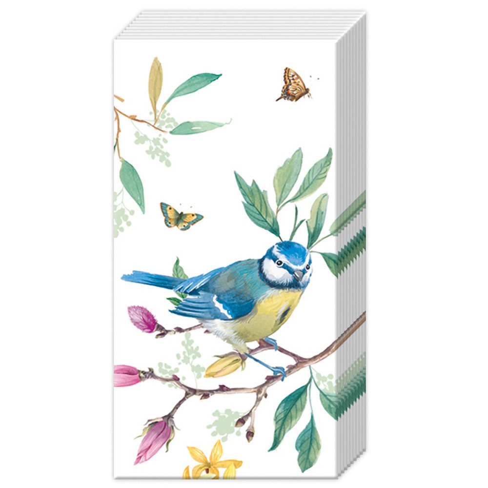 Ihr Ideal Home Range GmbH Papierserviette Bird Story, (10 St), 21 x 21 cm