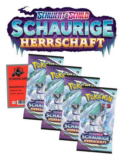 POKÉMON Sammelkarte Pokemon Karten Schwert und Schild Schaurige Herrschaft Sammelkarten -