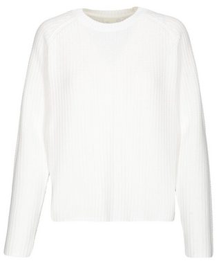 THE FASHION PEOPLE Rundhalspullover Structured sweater knitted