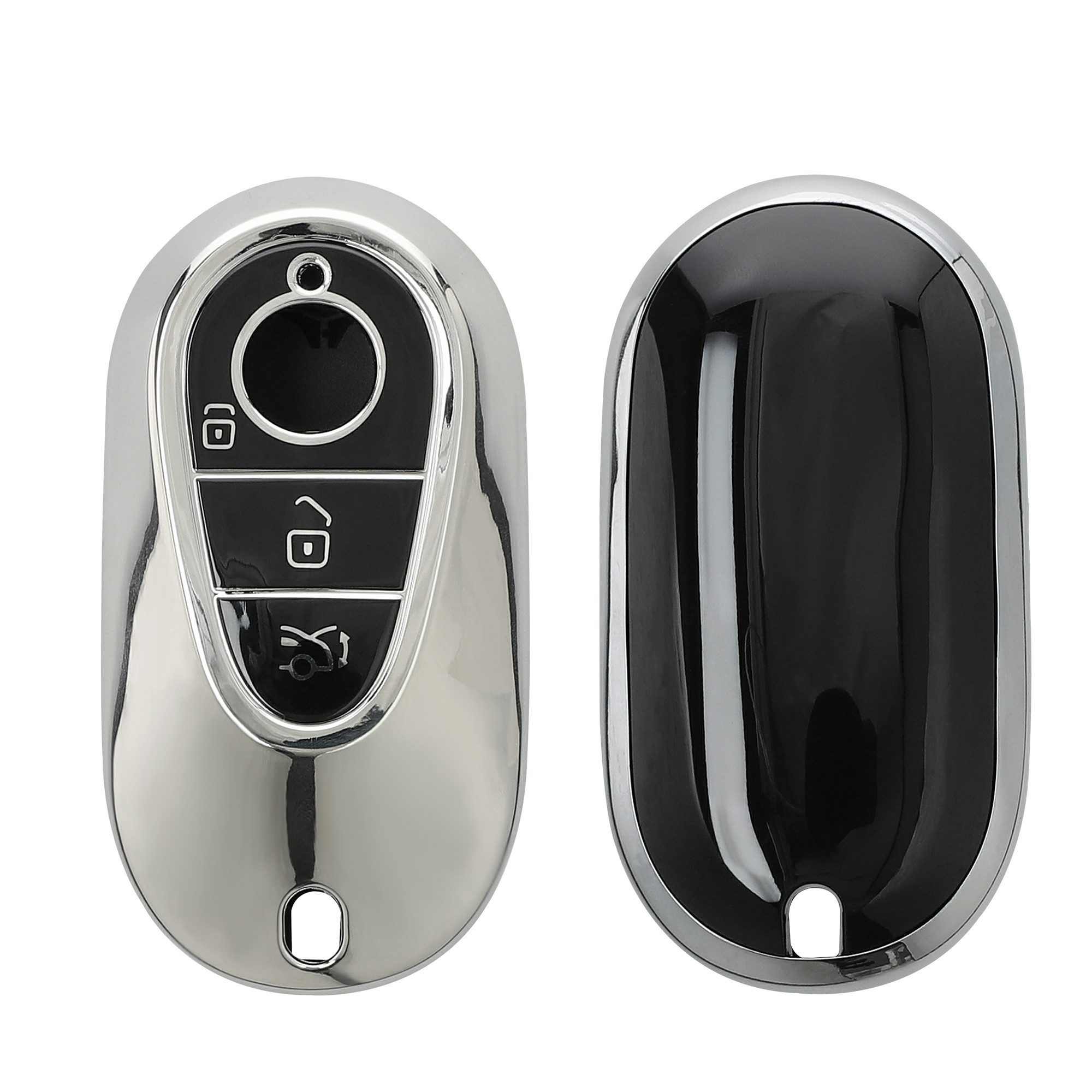 Schlüsseltasche Autoschlüssel Hülle für Mercedes Benz