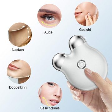 Gontence Dermaroller Microcurrent Schönheit Instrument Gesicht Lifting Massagegerät Haut