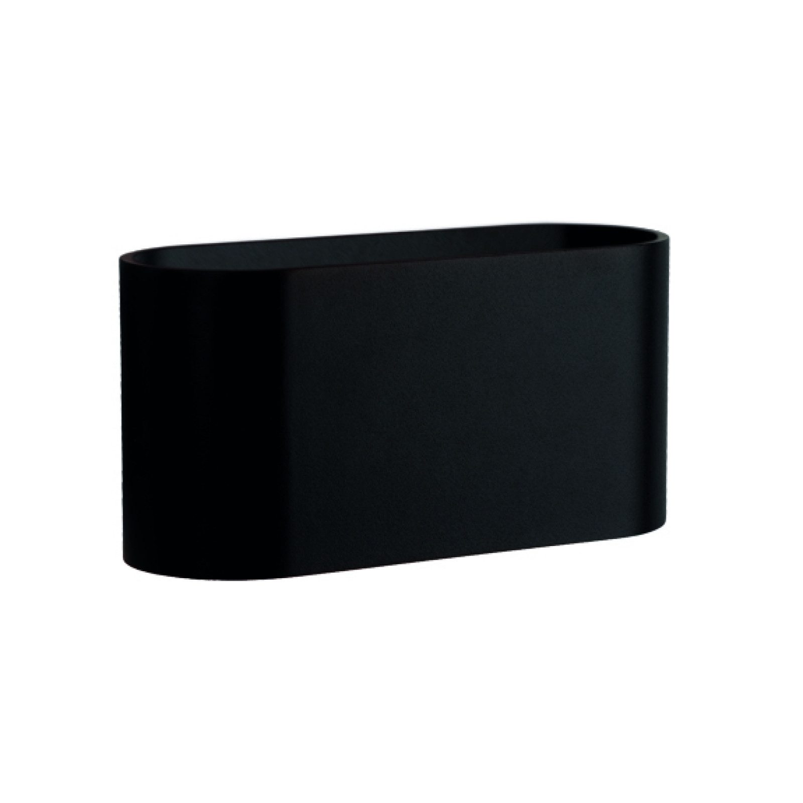 Spectrum LED Wandleuchte LED Wandleuchte G9 Innenleuchte schwarz IP20 Up & Down max. 6W oval, Kein Leuchtmittel enthalten, Up & Down, auf & ab, oval
