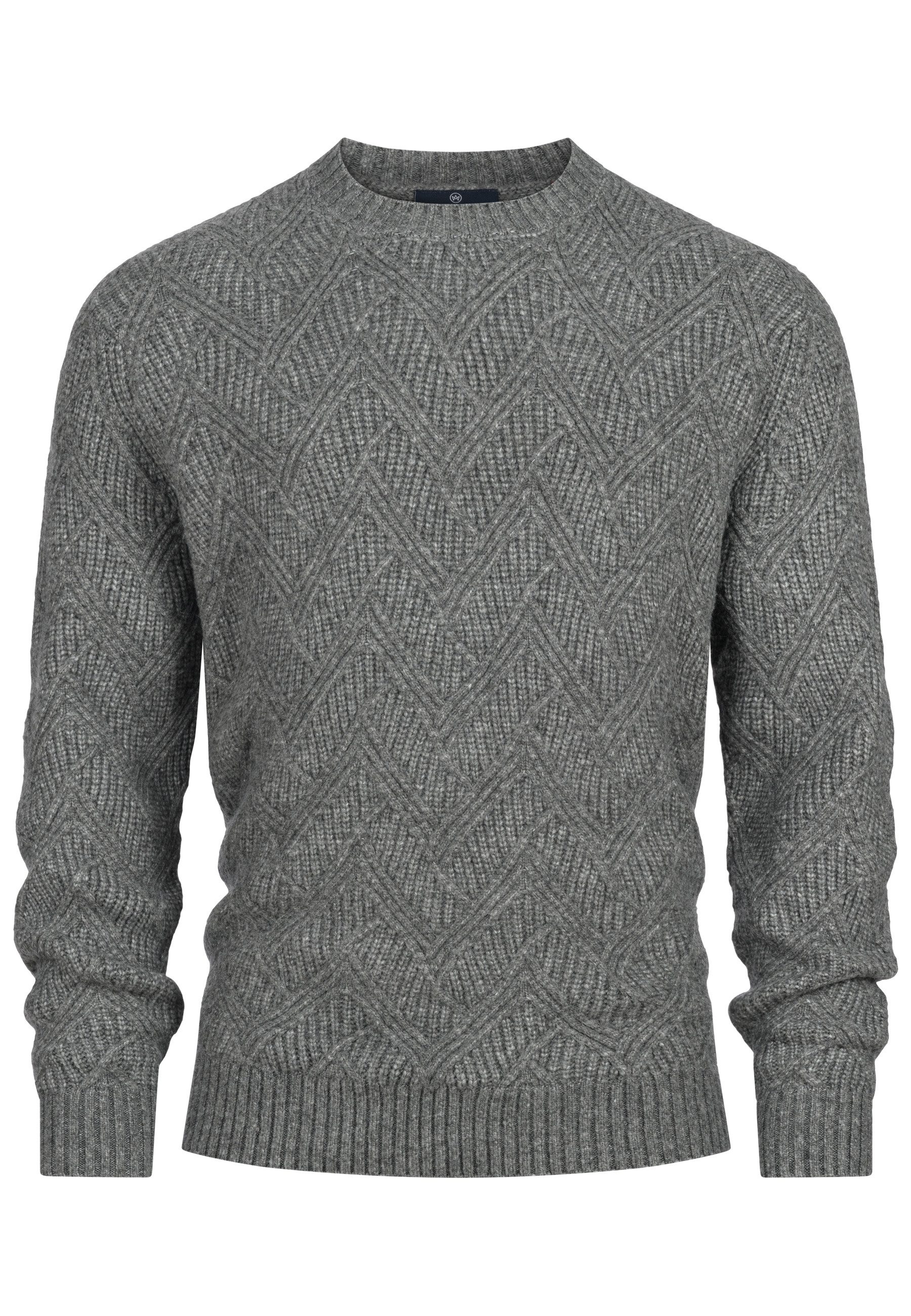 Kronstadt Strickpullover Herren KSPollard Crew Pullover Herrenpullover mit günstig online kaufen