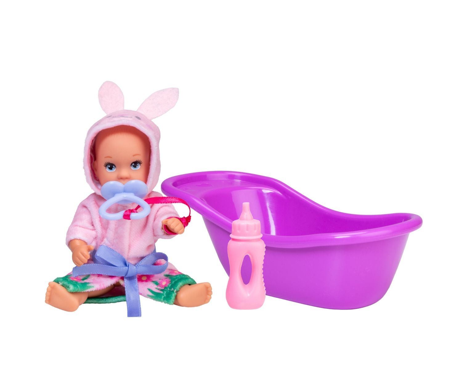 Simba Dickie Badesitz Mini New Born Baby Bathfun mit Badewanne