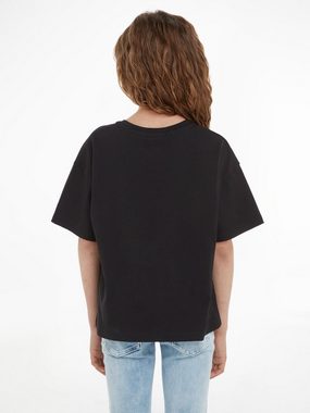 Calvin Klein Jeans T-Shirt METALLIC CKJ BOXY T-SHIRT für Kinder bis 16 Jahre