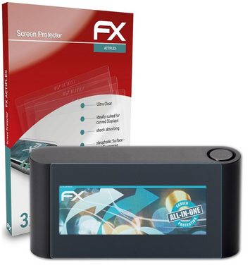 atFoliX Schutzfolie Displayschutzfolie für Withings Pulse Ox, (3 Folien), Ultraklar und flexibel