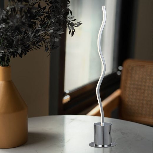 etc-shop Stehlampe, LED Stand Leuchte Steh Lampe Wohn Schlaf Ess Zimmer