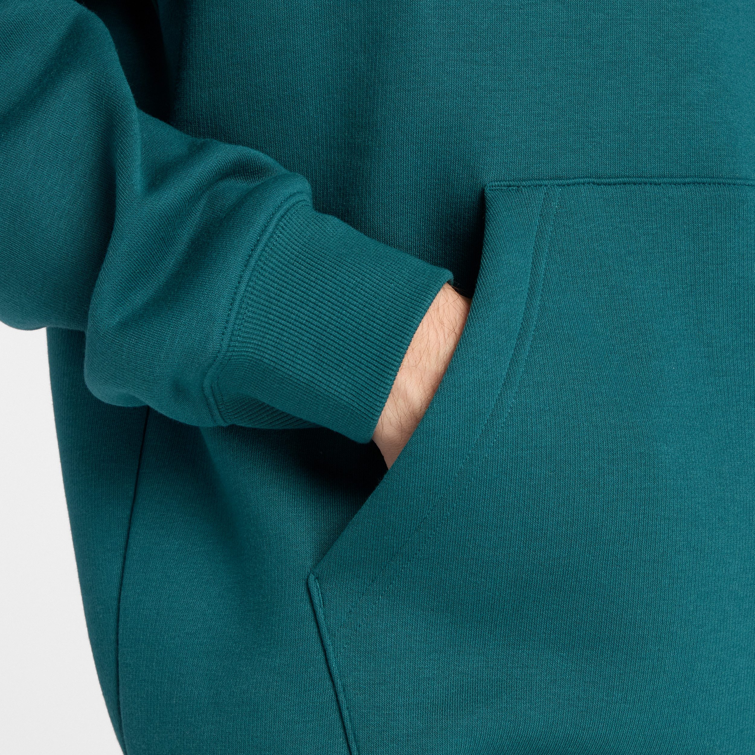 New Balance Kapuzensweatshirt mit Kordelzug, aus Baumwolle und Polyester – Bild 4 von 5
