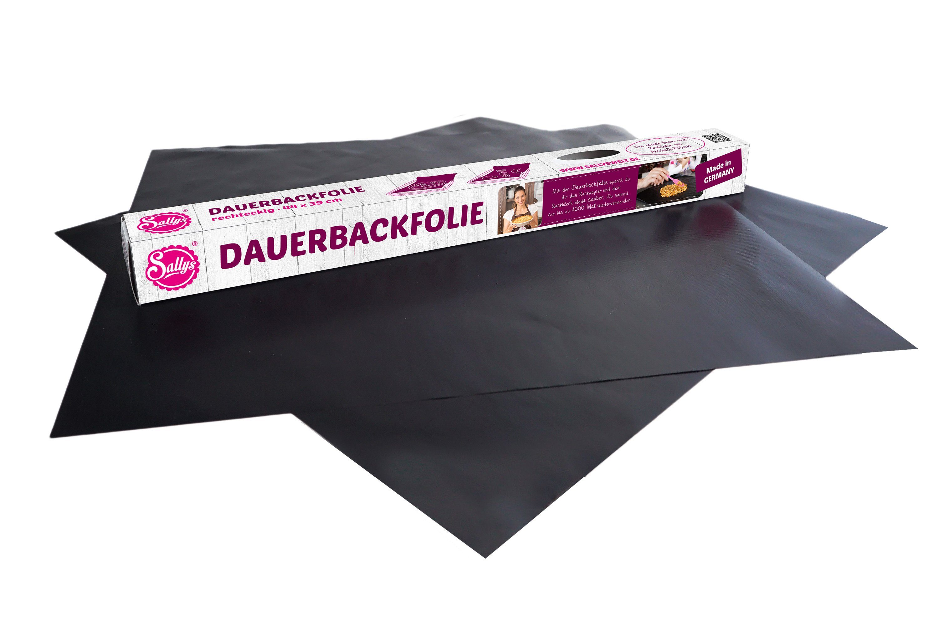 Dauerbackfolie 2er Sallys Umweltfreundlich Set-Wiederverwendbare Antihaft-Backunterlage, Backpapier