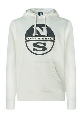 North Sails Kapuzensweatshirt Kapuzensweatshirt Logo hoodie mit Taschen