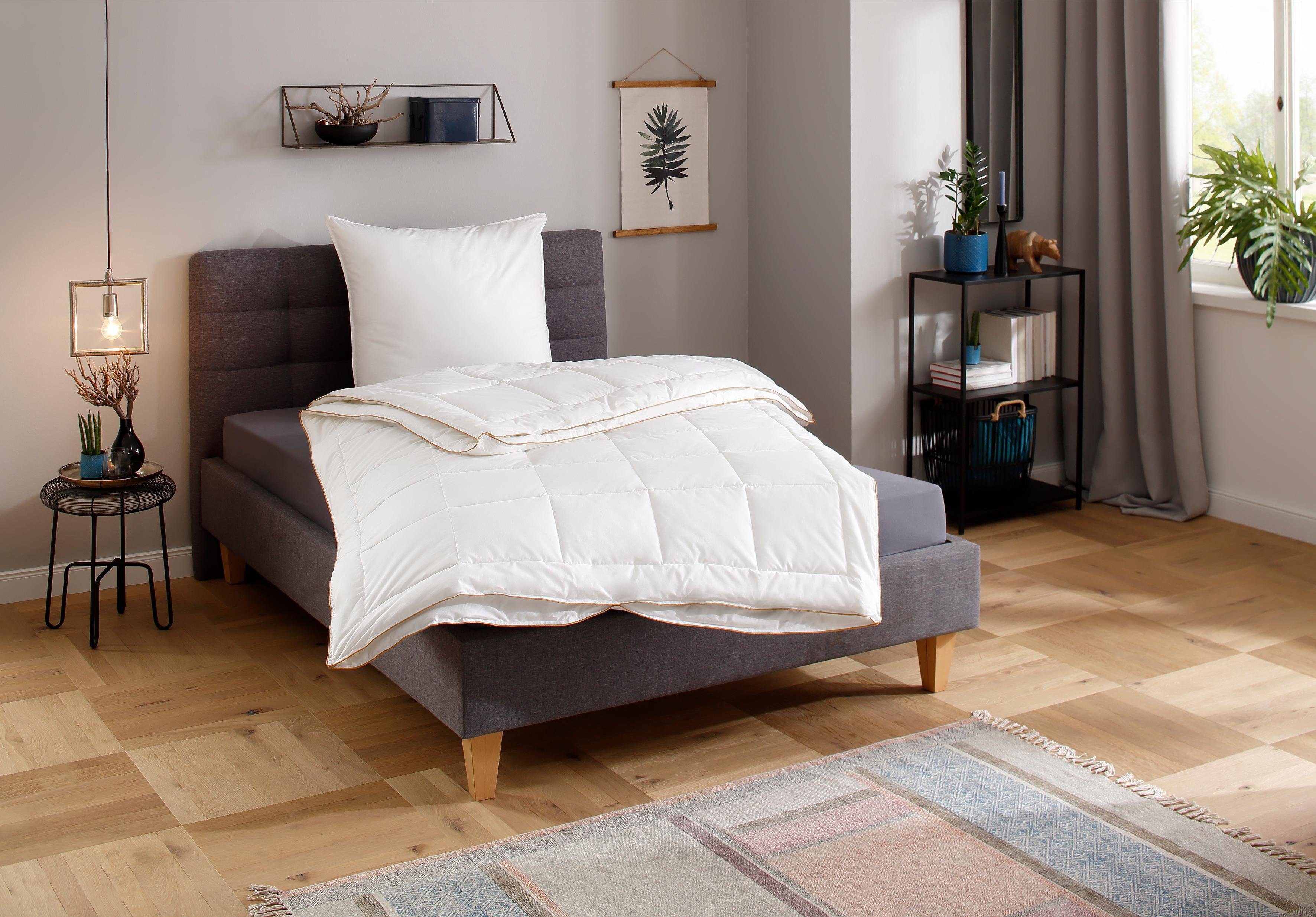 QUEENS TEXTILES Microfaserbettdecke Luxus, Bettdecke, 135x200 günstig online kaufen