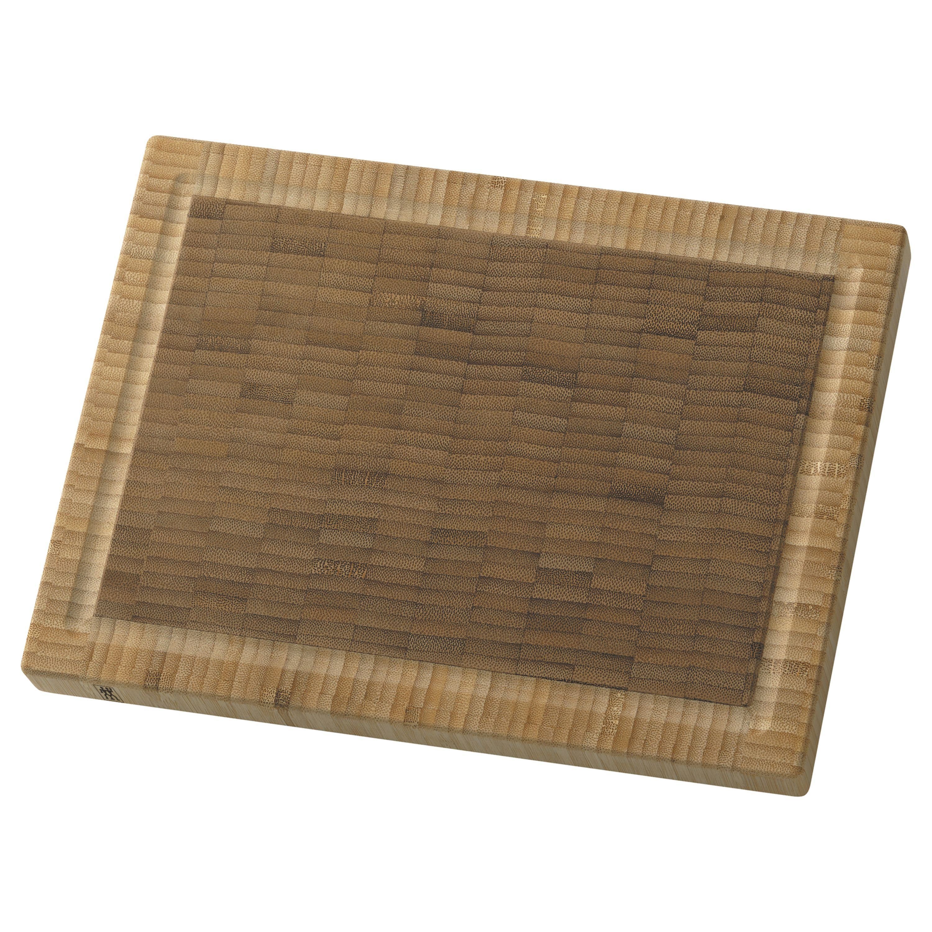 Zwilling Schneidebrett Schneidebrett ZWILLING LBH 25x18x2 cm braun