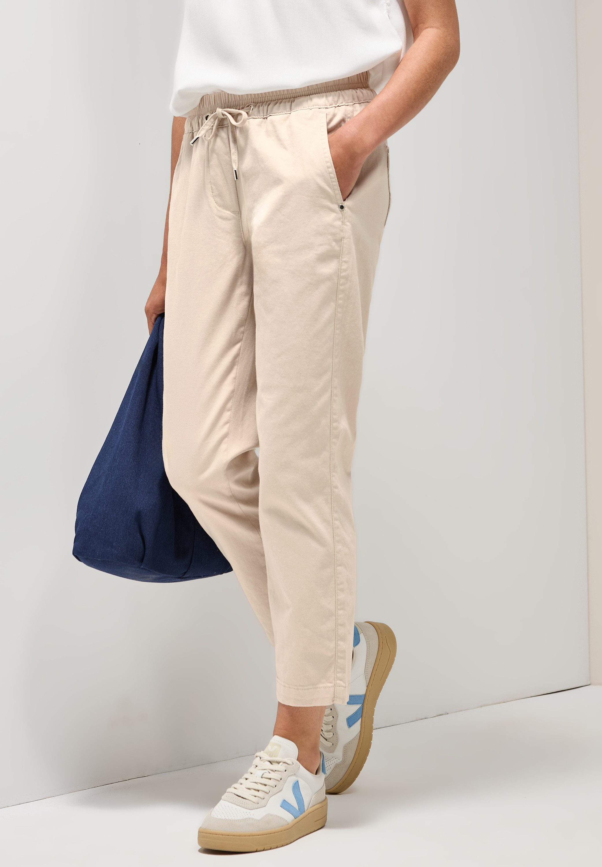 CECIL Jogger Pants Middle Waist