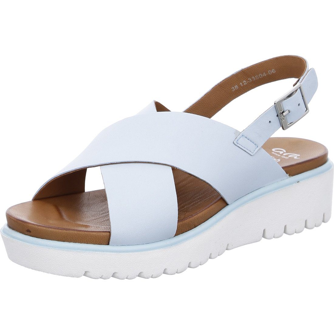 Ara Ara Schuhe, Sandalette grau 045273 - Sandalette Glattleder Bilbao