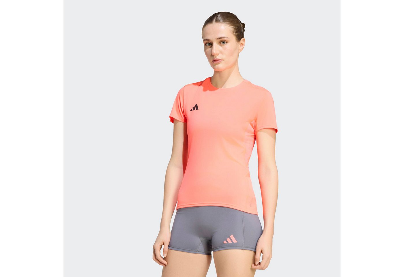 adidas Performance Laufshirt ADIZERO ESSENTIALS RUNNING für Erwachsene, ohne Verschluss, mit Rundhalsausschnitt