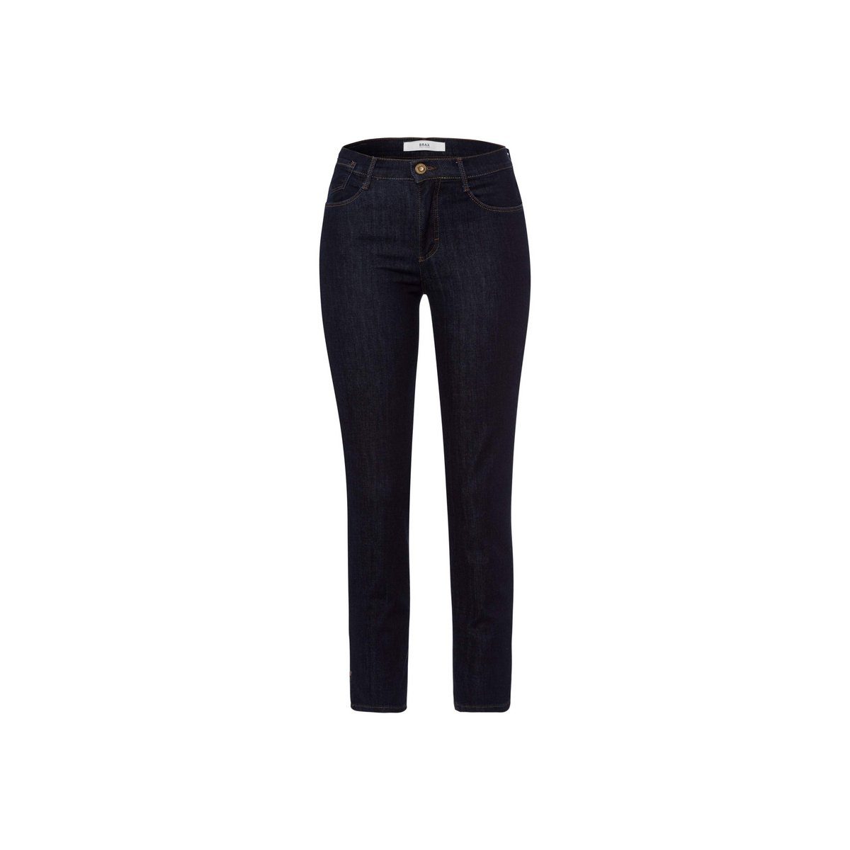 Brax blau regular (1-tlg) 5-Pocket-Jeans