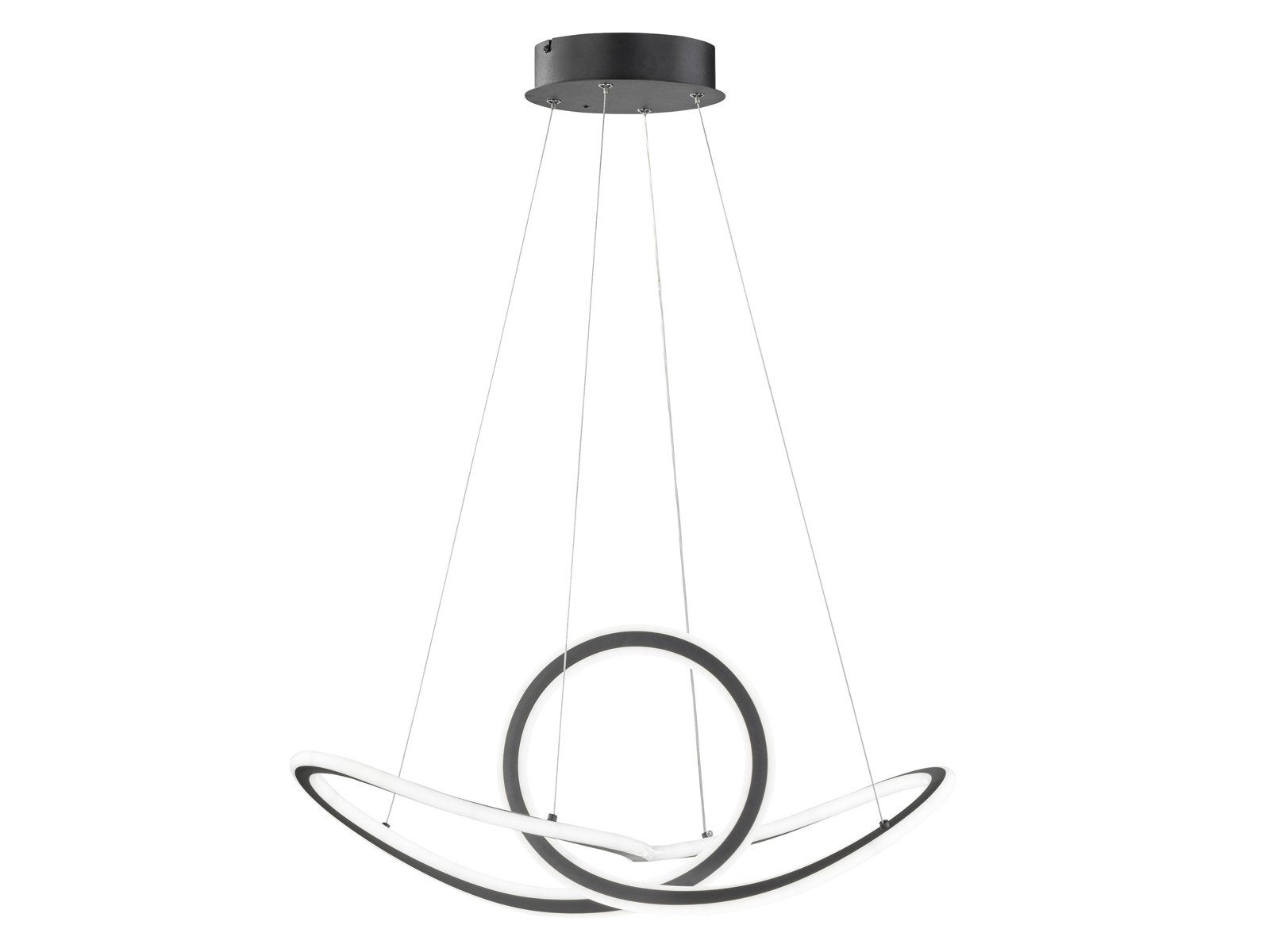 WOFI LED Pendelleuchte, Dimmer, Farbsteuerung, Memoryfunktion, günstig online kaufen