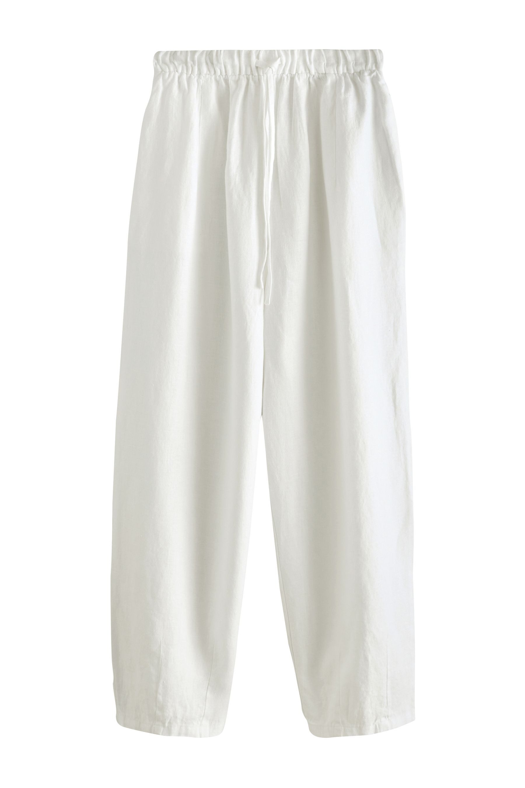 Next Leinenhose N. Premium Hose mit Barrel-Bein aus 100 % Leinen (1-tlg)