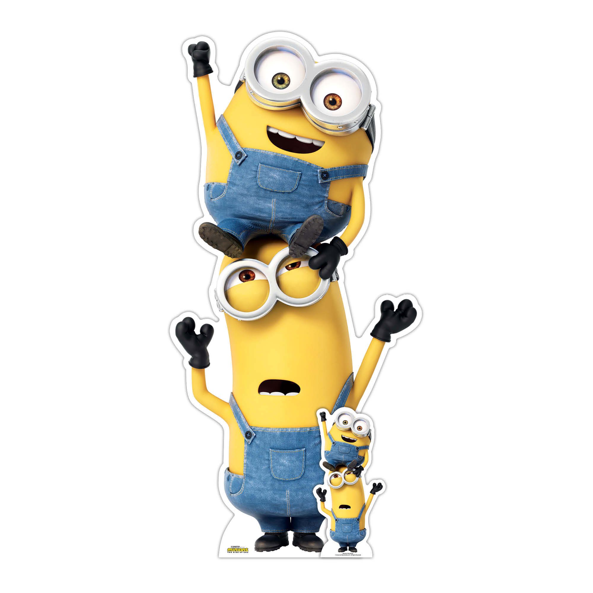 Dekofigur Despicable Me Pappaufsteller Kevin und Bob