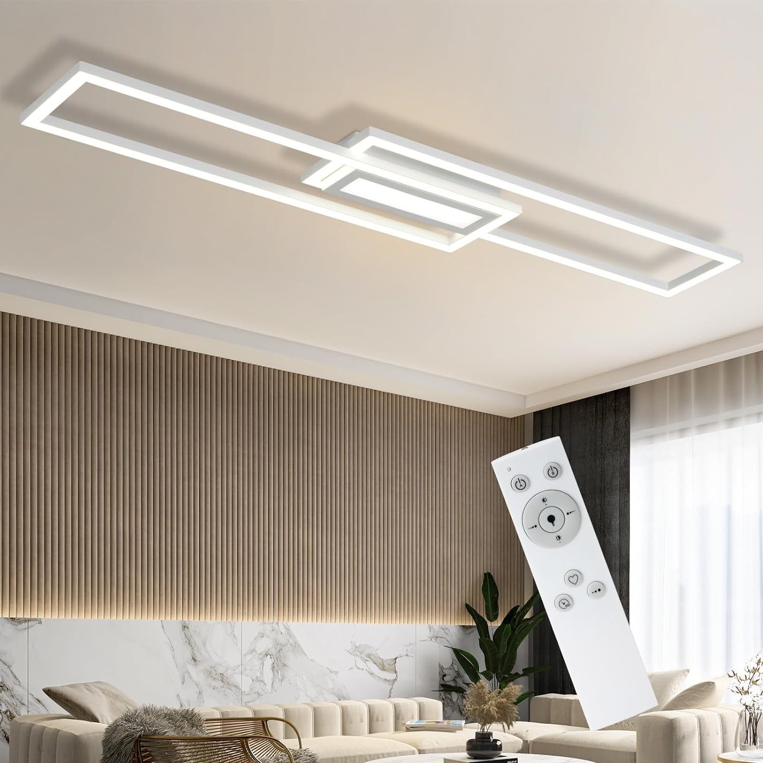 ZMH LED Deckenleuchte 50W Dimmbar Geometrisch günstig online kaufen