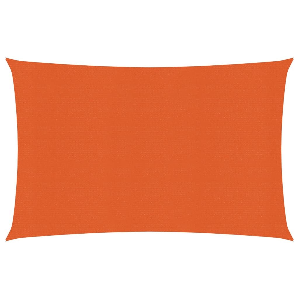 Sonnensegel 35 x 45 m Sonnensegel 160 g m² Orange 3,5x4,5 m HDPE Beschattung Rech