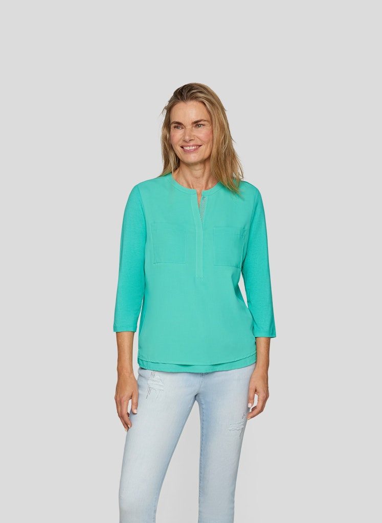 Rabe Blusenponcho Rabe / Da. Bluse / Bluse