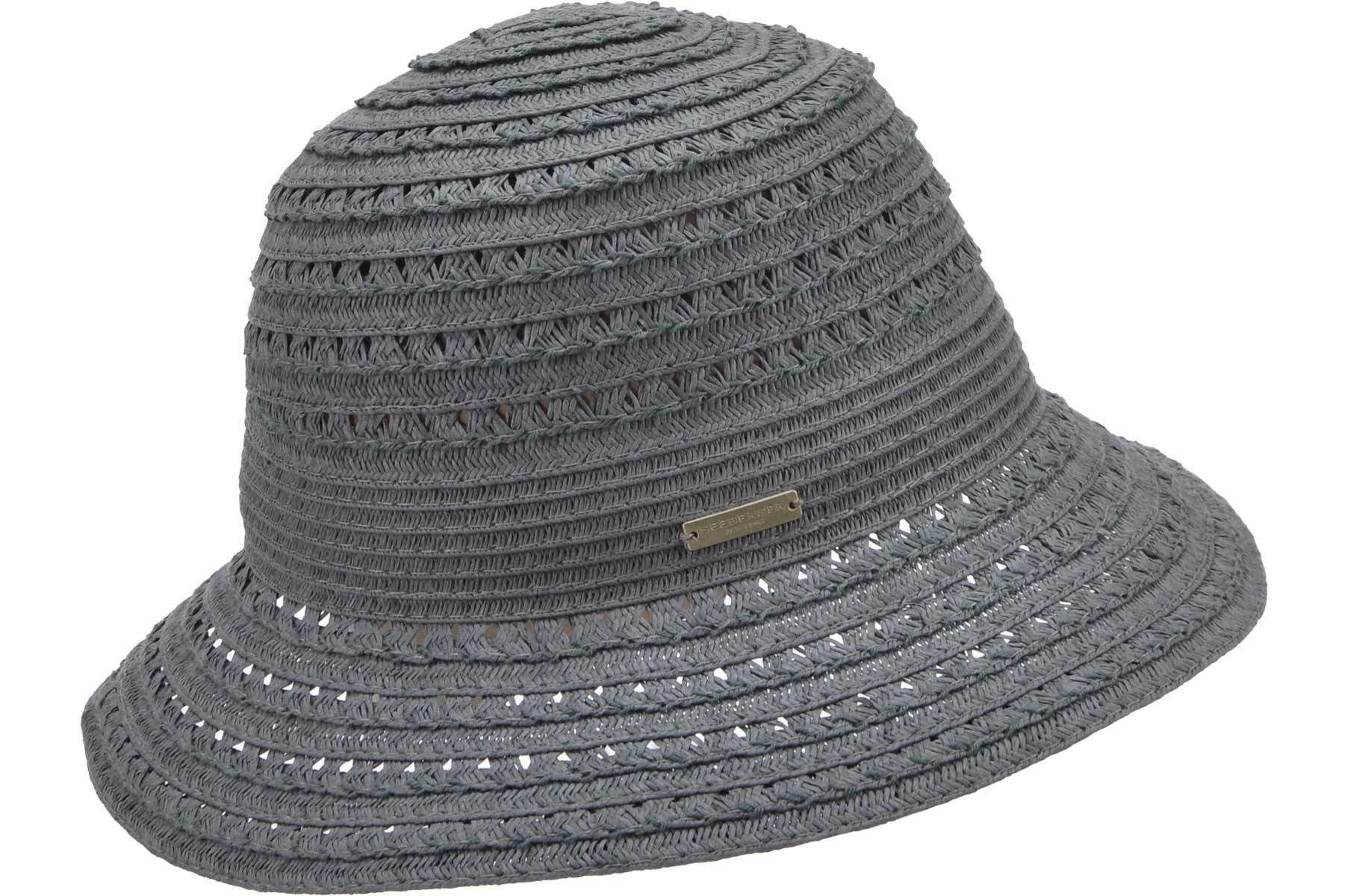 Seeberger Strohhut Papierstroh Bortenmix Glocke 55708-0