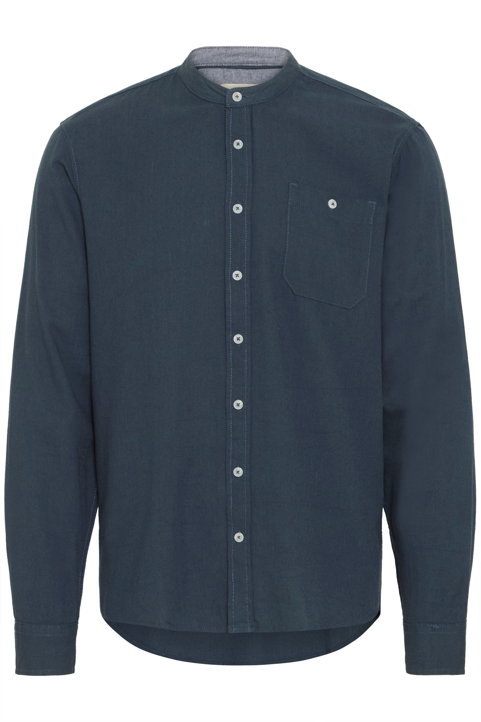 Blend Langarmhemd BHBobby Shirt mandarin Stilvolles günstig online kaufen