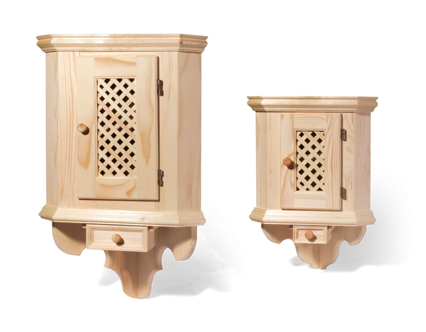 Holzwaren Wasmer Eckschrank Eckschrank groß