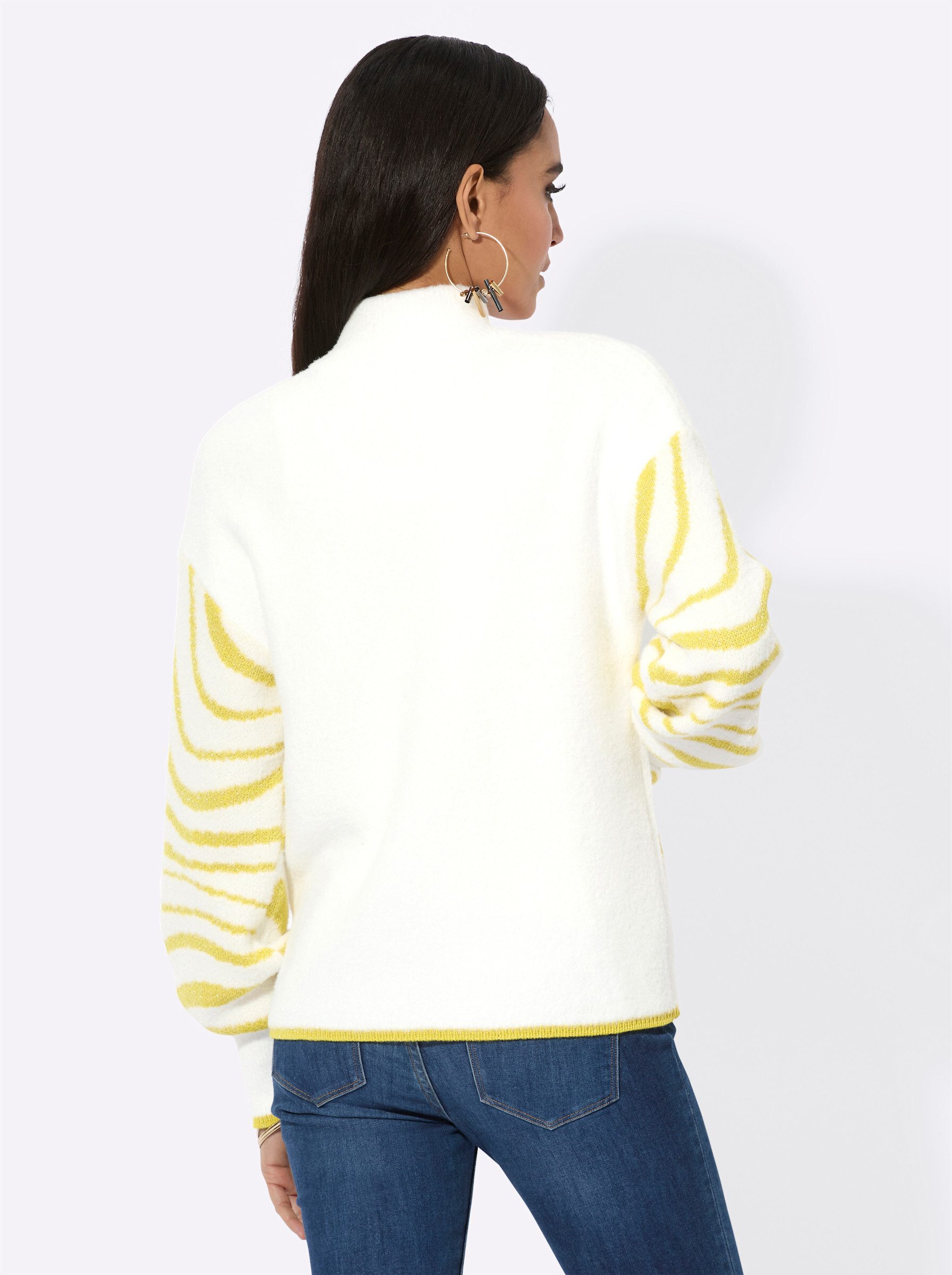 creation L Strickjacke Jacquardstrickjacke günstig online kaufen