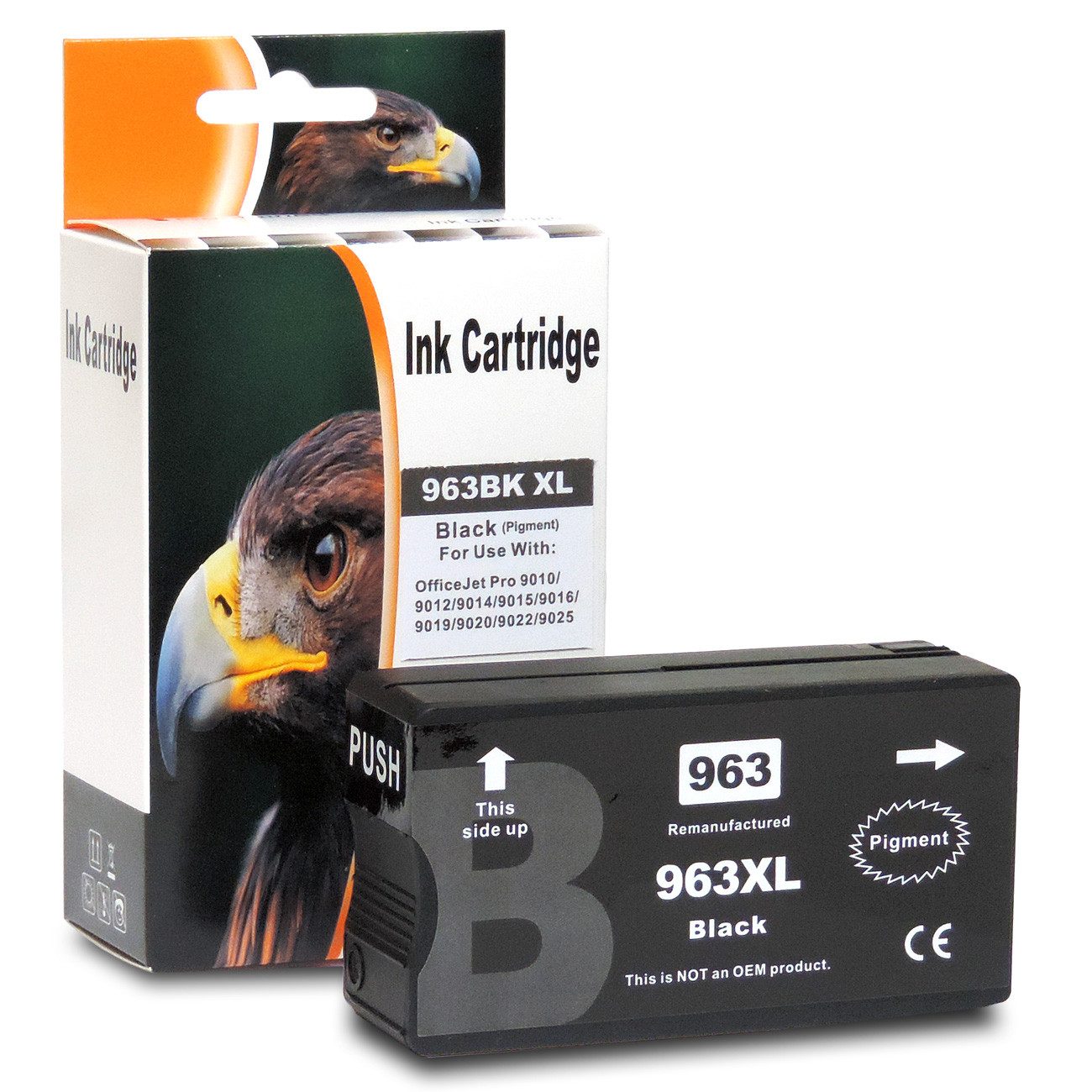 Tonerkartusche D&C HP 963XL Kompatibel 4er-Set Tintenpatronen für HP OfficeJet Pro, (Kompatibel für HP OfficeJet Pro 9028 963XL, 3YP35AE), 9028