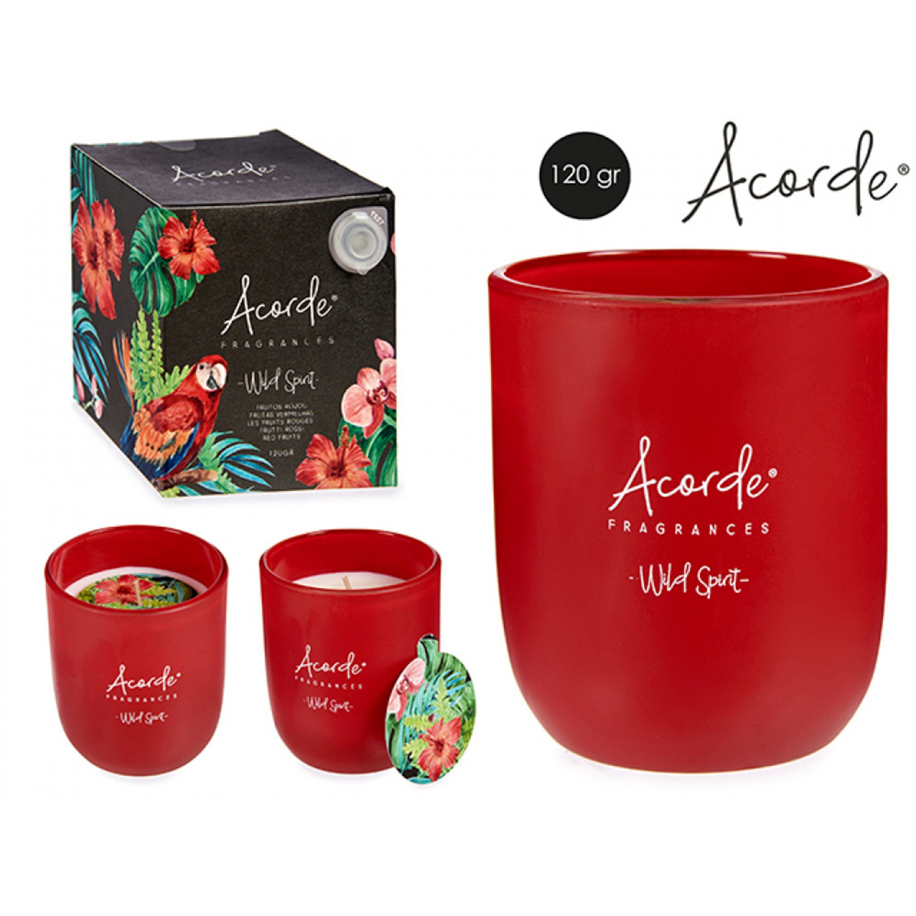 H-basics Duftkerze Duftkerze - Duftkerzen-Geschenk, 120 Gramm, 20h Brenndauer, Früchte, Bambus, Geruch für Zuhause, Wohnzimmer, Schlafzimmer, Frauen geschenk