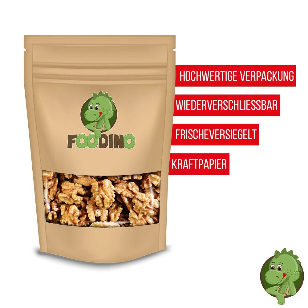 Foodino Nüsse Walnüsse, 1 x, Ganze Kerne naturbelassen – Bild 5 von 5