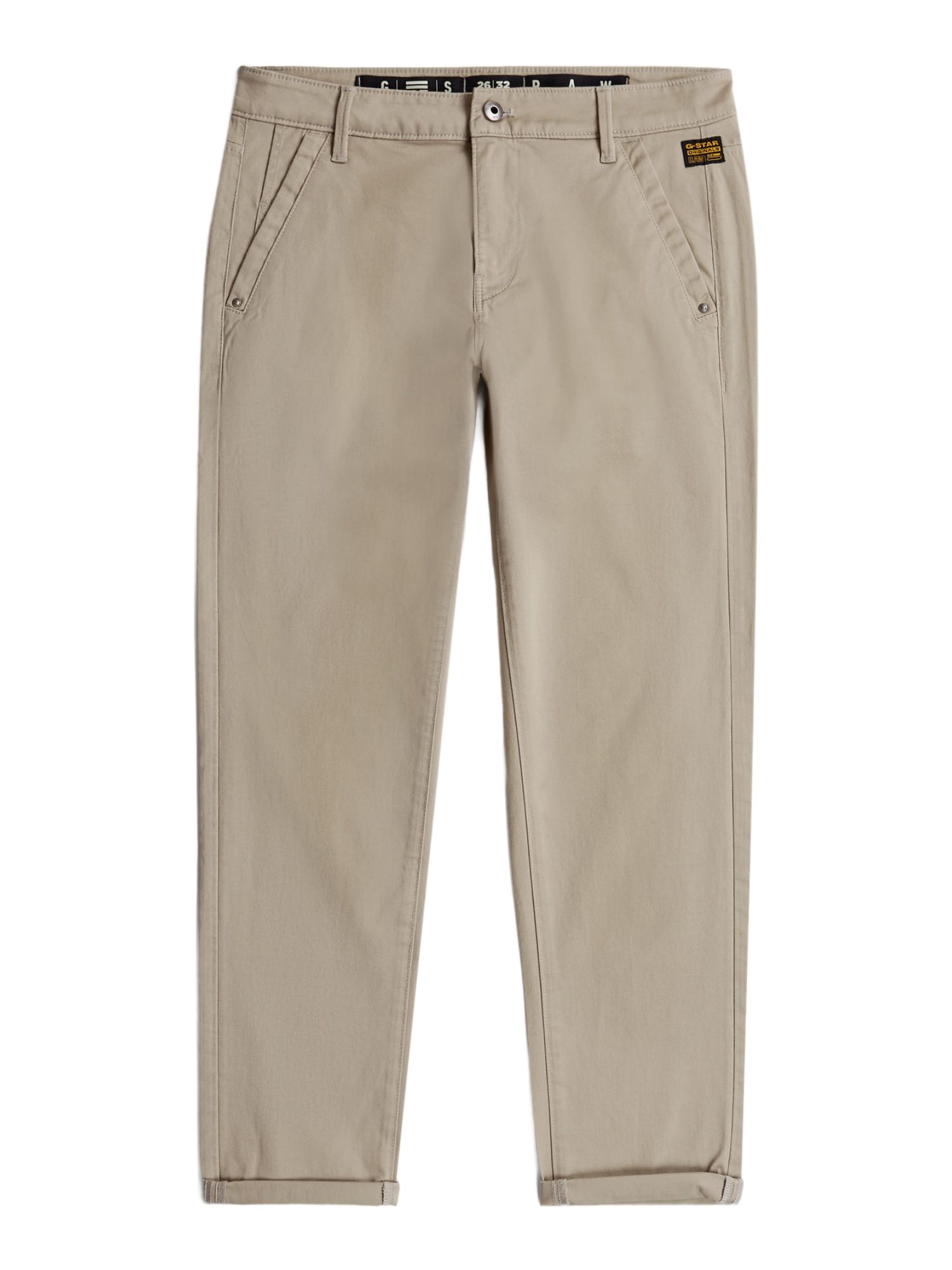 G-STAR A-Linien-Rock natur,Casual,Baumwolle,Unifarben,Regular Fit,Mittel