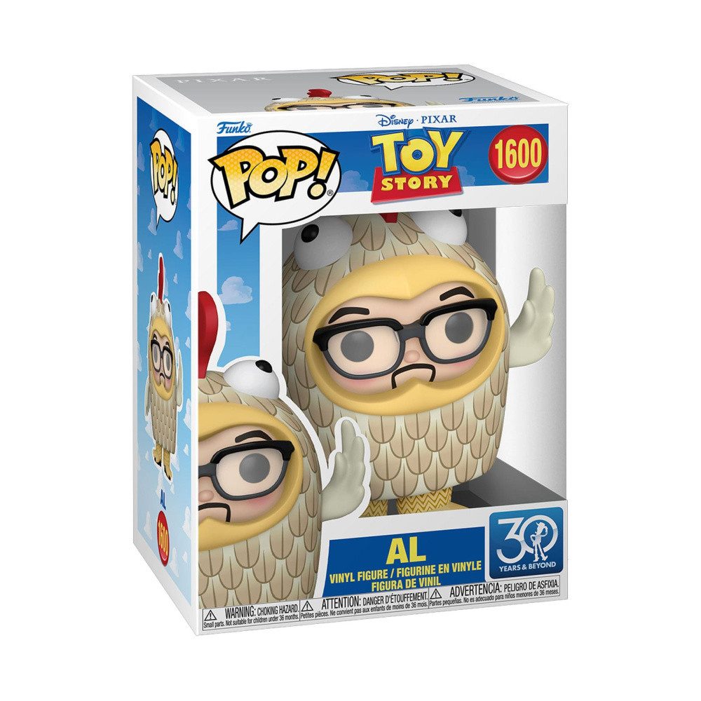 Funko Merchandise-Figur Toy Story POP! Disney Vinyl Figuren Al (Chicken Suit) (30th Anniversar
